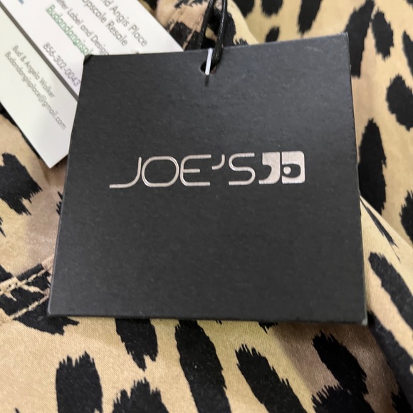 JOE'S JEANS The Charlie Ankle Denim Animal Print Jeans Size 30 NWT - Picture 7 of 7